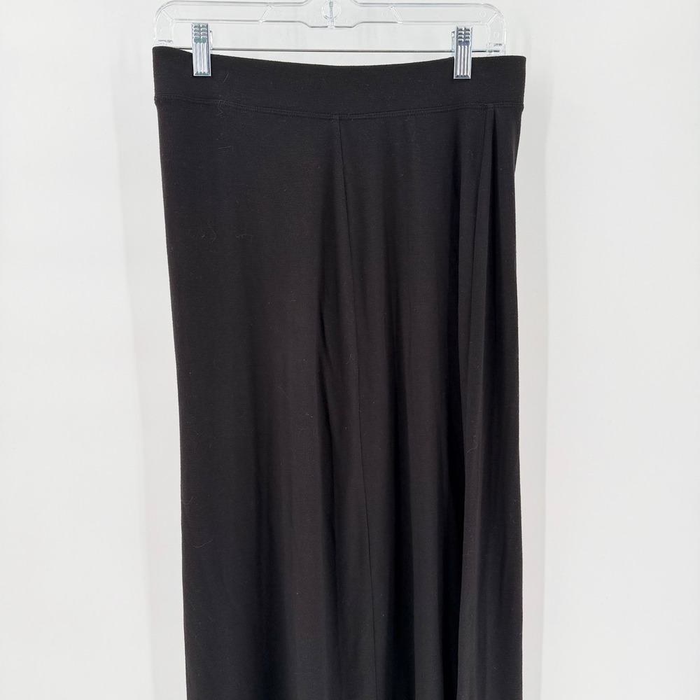 MAURICES Black Maxi Skirt Long Jersey Knit Elastic Waist Casual Solid Small